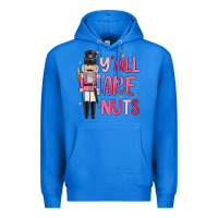True Royal yall are nuts Premium Hoodie - MaliasSmallBusiness