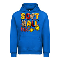 Cobalt softball life Urban Hoodie - Artiststas