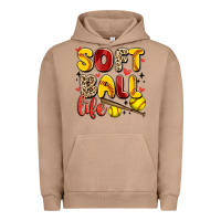 Pigment Burro softball life Urban Hoodie - Artiststas
