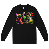Black mardi gras Long Sleeve Tee - RacoonDesign