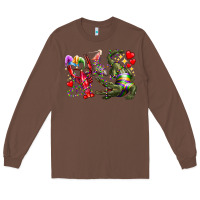 Chestnut mardi gras Long Sleeve Tee - RacoonDesign