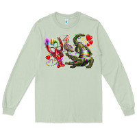 Matcha mardi gras Long Sleeve Tee - RacoonDesign