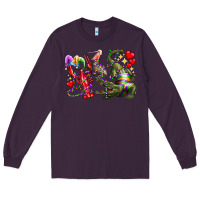 Plum mardi gras Long Sleeve Tee - RacoonDesign