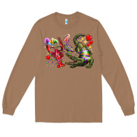 Toasted Coconut mardi gras Long Sleeve Tee - RacoonDesign