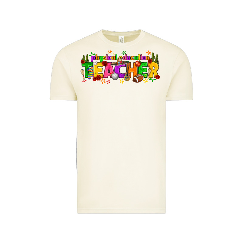Physical Education Teacher Cinco De Mayo Vintage Tee by texasbilliewilder | Teevron