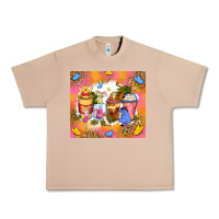 Burro cartoon characters coffee cups Urban Heavy Tee - Zillion Design Studio