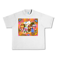 Lunar Rock cartoon characters coffee cups Urban Heavy Tee - Zillion Design Studio