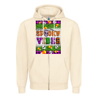 Sandshell Halloween Spooky Vibes Zipper Hoodie - Artiststas