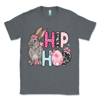 Charcoal Heather Easter Day Hip hop bunny Classic Tee - OliviaCreatesArt