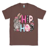 Chestnut Easter Day Hip hop bunny Classic Tee - OliviaCreatesArt