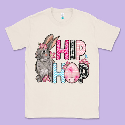 Easter Day Hip Hop Bunny Classic Tee Designed By Oliviacreatesart