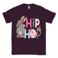 Plum Easter Day Hip hop bunny Classic Tee - OliviaCreatesArt