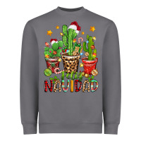 Storm christmas cactus feliz navidad Heavyweight Sweatshirt - Zillion Design Studio