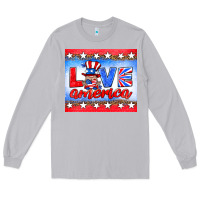 Moon Dust love america gnome Long Sleeve Tee - HRA Design Shop