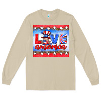 Mushroom love america gnome Long Sleeve Tee - HRA Design Shop