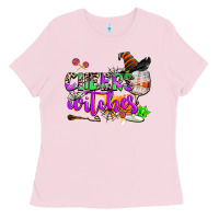 Bubblegum Pink cheers witches Ladies Tee - AdoDesignShop