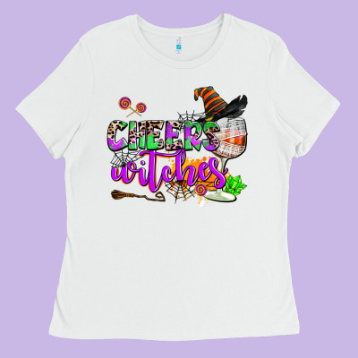 Cheers Witches Ladies Tee Designed By Adodesignshop