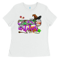 White cheers witches Ladies Tee - AdoDesignShop