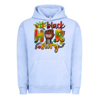 Pigment Grape Ice black her story Urban Hoodie - Artiststas