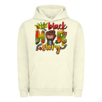 Pigment Pistachio black her story Urban Hoodie - Artiststas