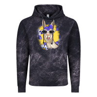 Cloud Black Llama With Sunglasses Vintage Hoodie - RanaPortraitStore