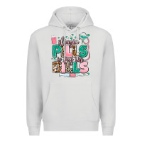 Dove Grey slingin' pills to pay the bills Premium Hoodie - MaliasSmallBusiness