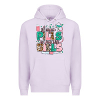 Lilac slingin' pills to pay the bills Premium Hoodie - MaliasSmallBusiness
