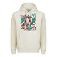 Oatmeal Heather slingin' pills to pay the bills Premium Hoodie - MaliasSmallBusiness
