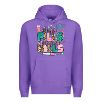 Purple slingin' pills to pay the bills Premium Hoodie - MaliasSmallBusiness