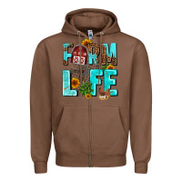 Chestnut farm life Zipper Hoodie - AdoDesignShop