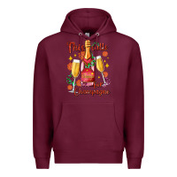 Burgundy this calls for champagne Premium Hoodie - AdoDesignShop