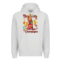Dove Grey this calls for champagne Premium Hoodie - AdoDesignShop