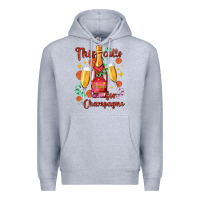 Heather Grey this calls for champagne Premium Hoodie - AdoDesignShop