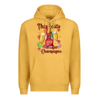 Mustard this calls for champagne Premium Hoodie - AdoDesignShop