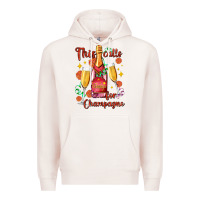 Pale Pink this calls for champagne Premium Hoodie - AdoDesignShop