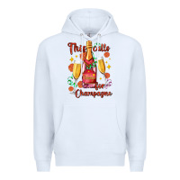 White this calls for champagne Premium Hoodie - AdoDesignShop