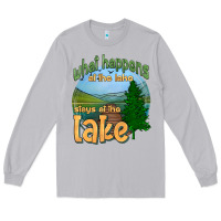 Moon Dust what happens at the lake stays at the lake Long Sleeve Tee - HRA Design Shop