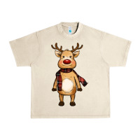Sandshell cute reindeer Urban Heavy Tee - RanaPortraitStore