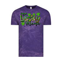Cloud Purple st. patrick's day one lucky mama Vintage Tee - RanaPortraitStore