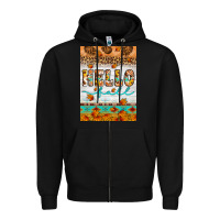 Black Hello fall Zipper Hoodie - Artiststas