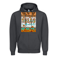 Smoke Hello fall Zipper Hoodie - Artiststas