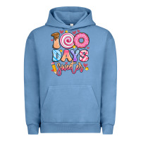 Pigment Pebble Blue 100 days sweeter Urban Hoodie - Artiststas