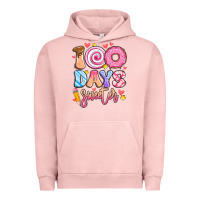 Pigment Salmon 100 days sweeter Urban Hoodie - Artiststas
