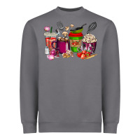 Storm lunch lady coffee cups Heavyweight Sweatshirt - texasbilliewilder