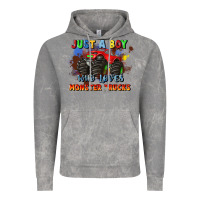 Cloud Rock just a boy who loves monster trucks Vintage Hoodie - JahusDesignShop