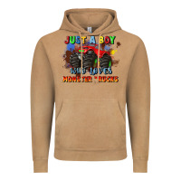 Just A Boy Who Loves Monster Trucks Vintage Hoodie | Teevron
