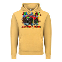 Vintage Mustard just a boy who loves monster trucks Vintage Hoodie - JahusDesignShop