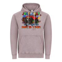 Vintage Zinc just a boy who loves monster trucks Vintage Hoodie - JahusDesignShop