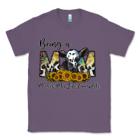 Lavender being a mom makes my life complate Classic Tee - CowhideDigitalArt