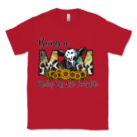 Red being a mom makes my life complate Classic Tee - CowhideDigitalArt